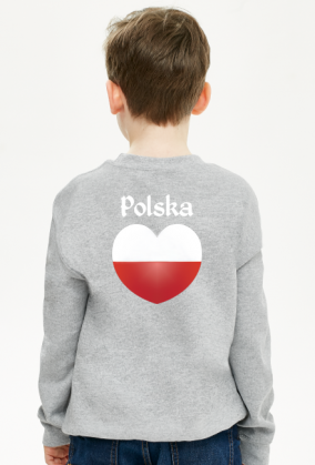 Bluza serce Polska