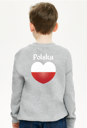 Bluza serce Polska