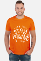 Koszulka męska STAY POSITIVE kolory do wyboru