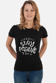 Koszulka damska STAY POSITIVE kolory do wyboru