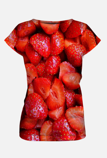 koszulka damska truskawki Strawberry
