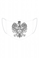 Maseczka antywirusowa z godłem