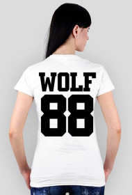 KOSZULKA/T-SHIRT WOFL88 BIAŁA SUHO