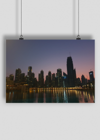 Dubaj Plakat Podróżniczy A1