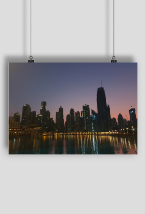 Dubaj Plakat Podróżniczy A1