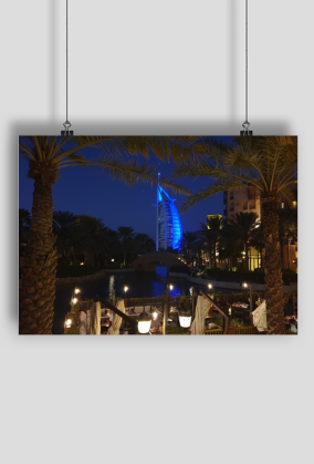 Dubaj Plakat Podróżniczy A1