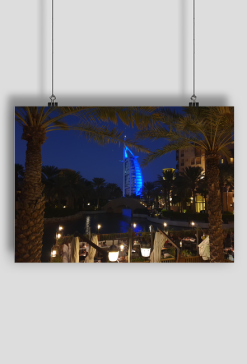 Dubaj Plakat Podróżniczy A2