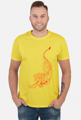 Chinese style Tiger - red