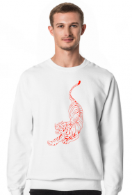 Chinese style Tiger - red