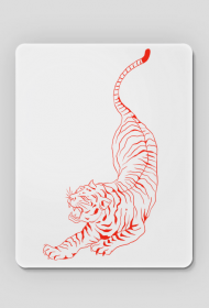 Chinese style Tiger - red
