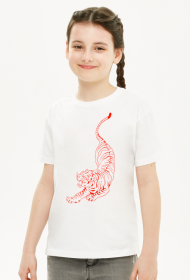 Chinese style Tiger - red