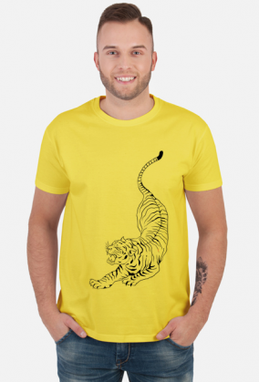 Chinese style Tiger - black