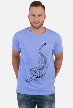 Chinese style Tiger - black