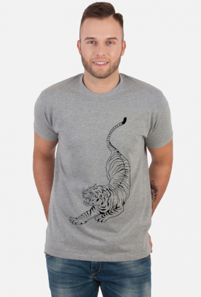 Chinese style Tiger - black