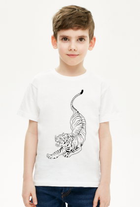 Chinese style Tiger - black