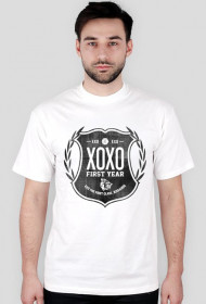 KOSZULKA/T-SHIRT BIAŁA MĘSKA XOXO EXO