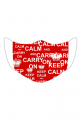 Kolorowa maseczka wielokrotnego uzytku KEEP CALM