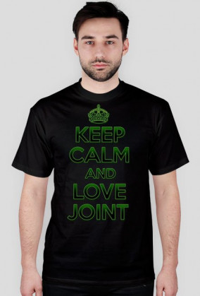 Keep Calm and love joint (man)