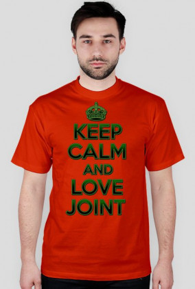 Keep Calm and love joint (man)