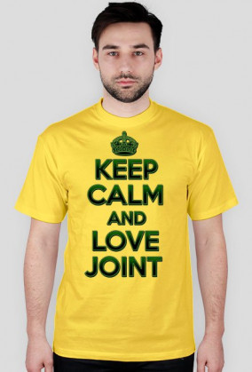 Keep Calm and love joint (man)
