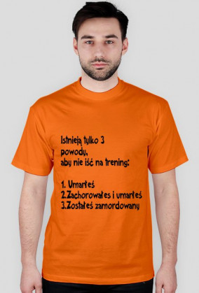 3 Powody by nie iść na trening.