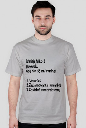 3 Powody by nie iść na trening.