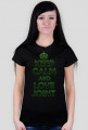 Keep Calm and love joint (woman)