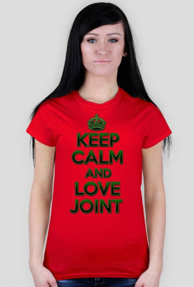 Keep Calm and love joint (woman)