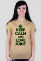 Keep Calm and love joint (woman)
