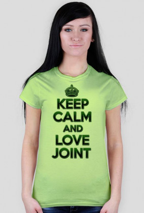 Keep Calm and love joint (woman)