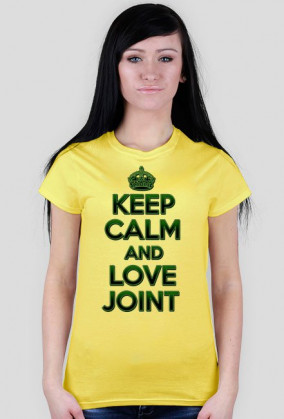 Keep Calm and love joint (woman)