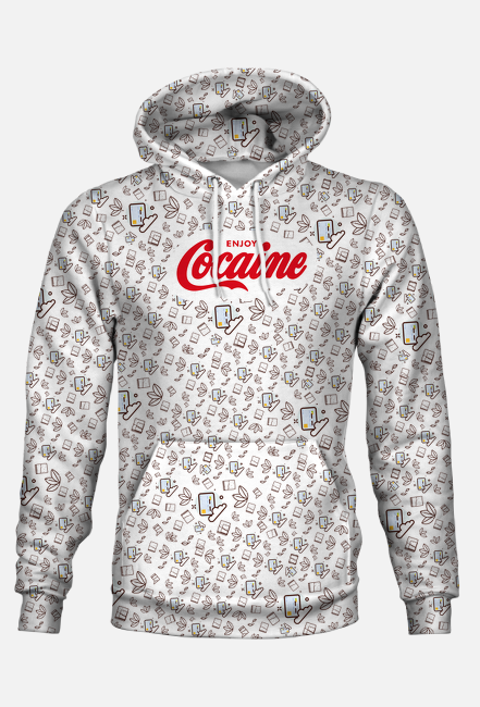 Cocaine FULL Bluza Hoodie - brandhero