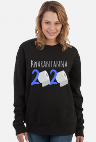 Bluza - kwarantanna 2020 czarna