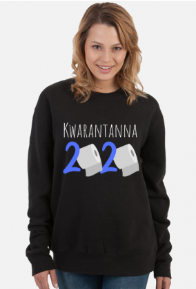 Bluza - kwarantanna 2020 czarna