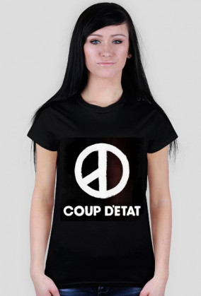 KOSZULKA/T-SHIRT CZARNI DAMSKI GD COUP D'ETAT