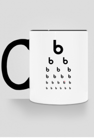 Kubek z kolorowym uchem B-dot