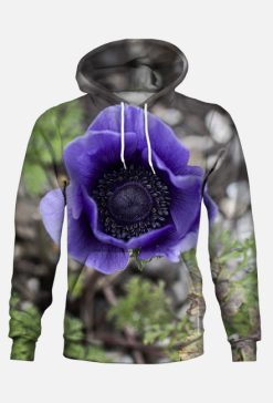Purple Bluza z nadrukiem