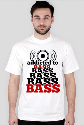 Koszulka addicted to BASS