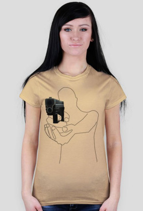 Koszulka damska, broń