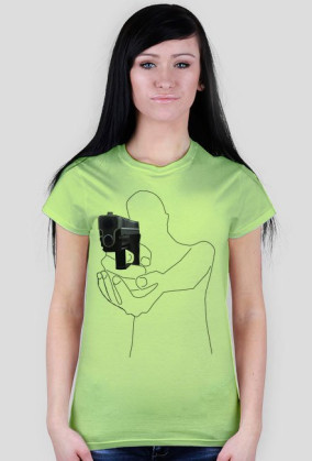 Koszulka damska, broń