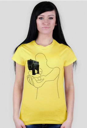 Koszulka damska, broń