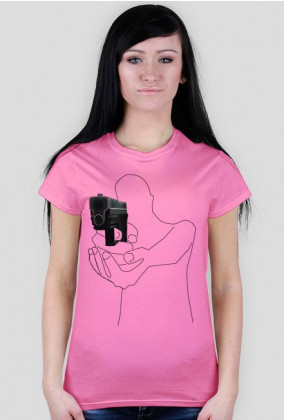 Koszulka damska, broń