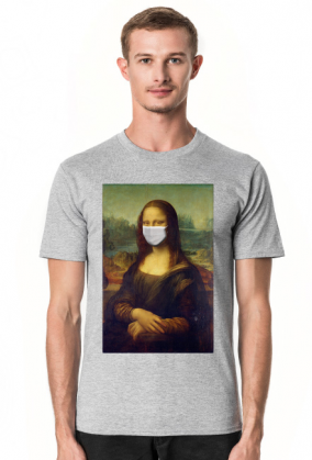 Mona Lisa w maseczce