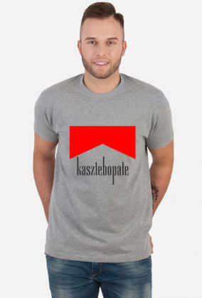 koszulka - kaszlę bo palę - czarny txt