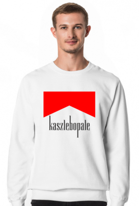 bluza - kaszlę bo palę - czarny txt