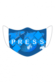 Kolorowa maseczka wielokrotnego uzytku PRESS