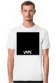 KOSZULKA MĘSKA | VAPE. | BIAŁA