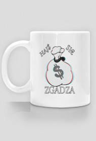 Hajs się zgadza kubek