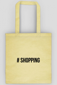 Torba zakupowa - #shopping