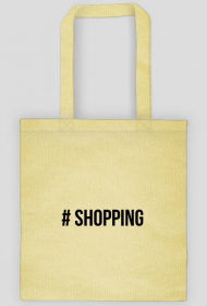 Torba zakupowa - #shopping